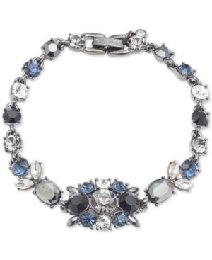 Givenchy Clear And Color Crystal Link Bracelet