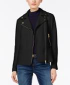 Inc International Concepts Textured Moto Jacket, Only At Macy's