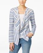 Inc International Concepts Tweed Cardigan, Only At Macy's
