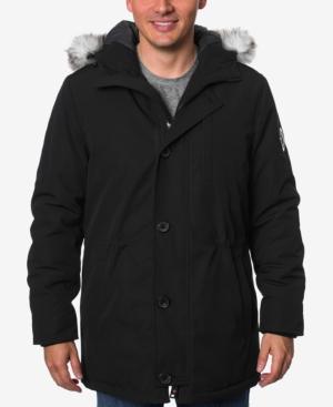 Halifax Men's Faux-fur-trimmed Jacket