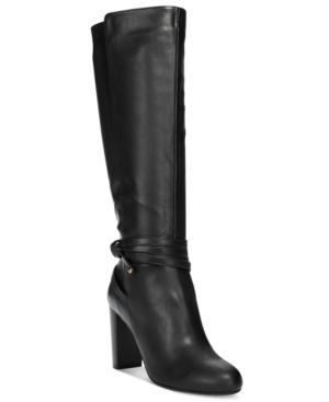 Thalia Sodi Alda Ankle-wrap Tall Boots, Only At Macy's Women's Shoes