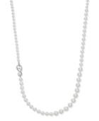 Danori Crystal & Imitation Pearl Long Necklace, Created For Macy's