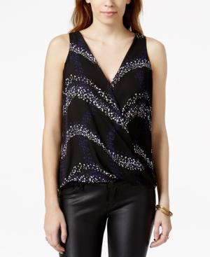 Sanctuary Bridget Printed Surplice Top
