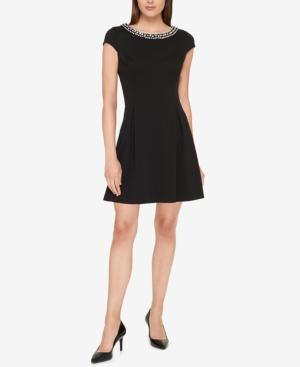 Tommy Hilfiger Embellished A-line Dress