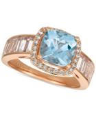 Le Vian Multi-gemstone (2-5/8 Ct. T.w.) & Diamond (1/6 Ct. T.w.) Ring In 14k Rose Gold