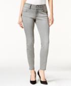 Thalia Sodi Gray Wash Skinny Jeans, Only At Macy's