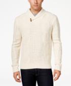 Weatherproof Men's Shawl Collar Sweater, Only At Macy's