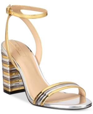 Aldo Izabela Block-heel Two-piece Sandals