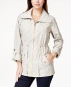 Jm Collection Petite Printed Anorak Jacket, Only At Macy's