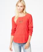 Lucky Brand Textured Thermal Top