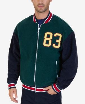 Lil Yachty X Nautica Men's Colorblocked Fleece Full-zip Bomber