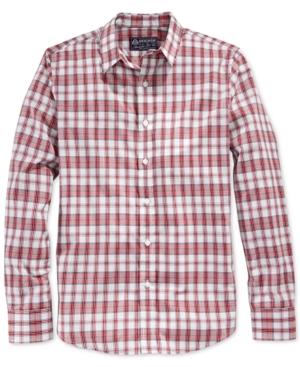 American Rag Cesar Plaid Long-sleeve Shirt, Only At Macy's