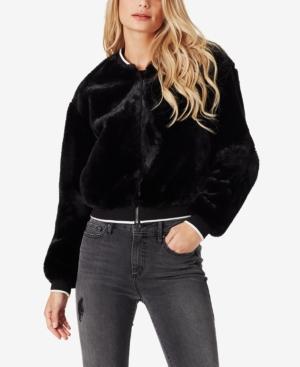 Jessica Simpson Juniors' Penny Faux-fur Bomber Jacket
