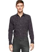 Calvin Klein Jeans Chambray Floral Shirt