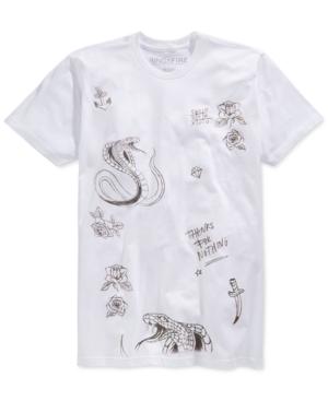 Ring Of Fire Snake-tatoos T-shirt
