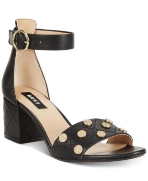 Dkny Henley Studded Sandals, Created For Macy's