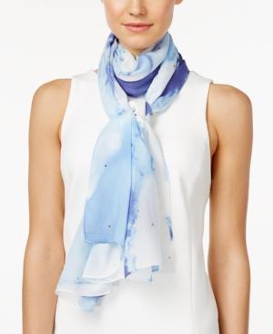 Style & Co. Gemstone Tie-dyed Wrap, Only At Macy's