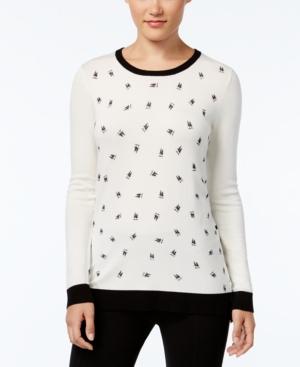 G.h. Bass & Co. Mixed-print Sweater