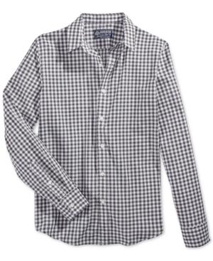 American Rag Men's Check Print Shirt, Only At Macy's