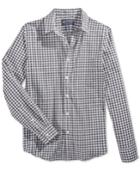 American Rag Men's Check Print Shirt, Only At Macy's