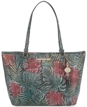 Brahmin Medium Asher Green Solandra Tote