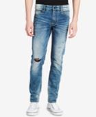 Calvin Klein Jeans Men's Ripped Straight-leg Jeans