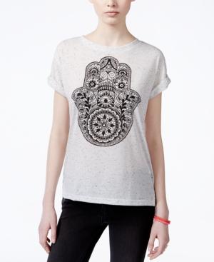 Ntd Juniors' Rolled-cuff Graphic T-shirt
