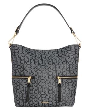 Calvin Klein Hudson Side-zip Hobo