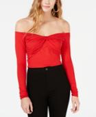 Material Girl Juniors' Off-the-shoulder Top, Created For Macy's