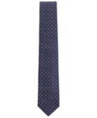 Boss Men's Dot-embroidered Silk Tie