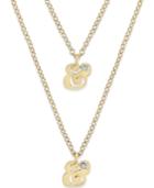 Kate Spade New York 12k Gold-plated Ampersand Layer Pendant Necklace