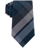 Kenneth Cole Reaction Men's Glacier Plaid Slim Tie