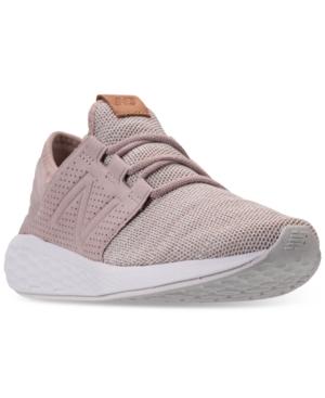 New Balance Women's Wide Width Fresh Foam Cruz V2 Running Sneakers From Finish Line