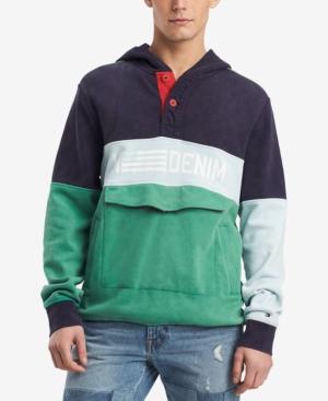 Tommy Hilfiger Men's Sullivan Colorblocked Hooded Anorak