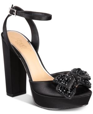 Jewel Badgley Mischka Zina Evening Sandals Women's Shoes