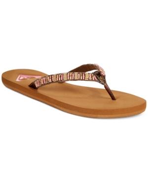Roxy Alani Beaded Thong Sandals Women's Shoes