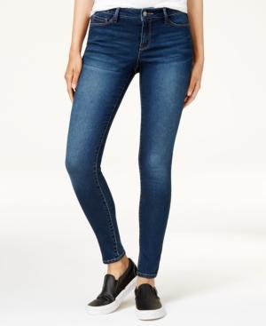Black Daisy Juniors' Billie Skinny Ankle Jeans