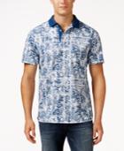 Tasso Elba Men's Patchwork Performance Polo, Only At Macy's
