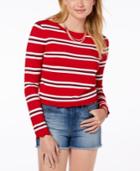 Ultra Flirt By Ikeddi Juniors' Lettuce-edge Pullover