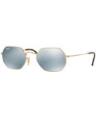 Ray Ban Sunglasses, Rb3556n 53 Octagonal Flat Lens