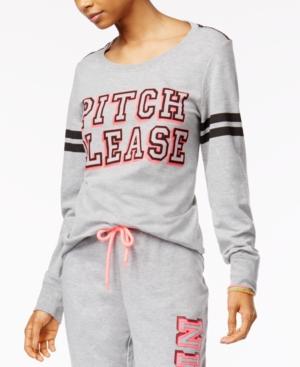 Material Girl Active Pro Juniors' Mesh-trim Graphic Sweatshirt, Created For Macy's