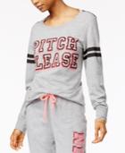 Material Girl Active Pro Juniors' Mesh-trim Graphic Sweatshirt, Created For Macy's