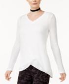 Bar Iii Twist-hem Top, Created For Macy's