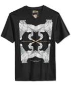 Sean John Men's Mosaic Crane Graphic-print T-shirt, Only At Macy's