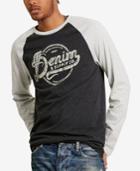 Denim & Supply Ralph Lauren Men's Cobra Logo Baseball Shirt
