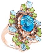 Le Vian Crazy Collection Multi-gemstone Ring (12-1/2 Ct. T.w.) In 14k Rose Gold