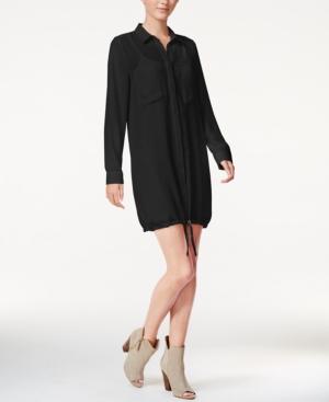 Kensie Drawstring Shirtdress