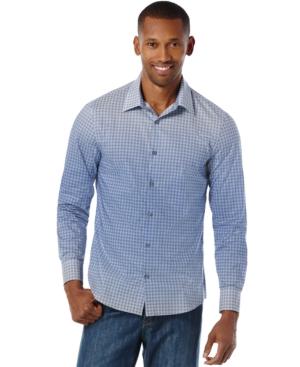 Perry Ellis Men's Big And Tall Kaleidoscope Ombre Print Shirt