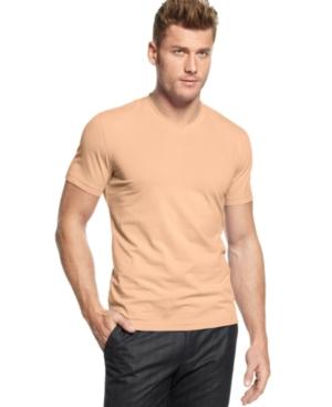 Alfani Men's Stretch Slim Fit V-neck T-shirt, Created For Macy's
