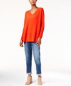 Eileen Fisher Boxy V-neck Sweater